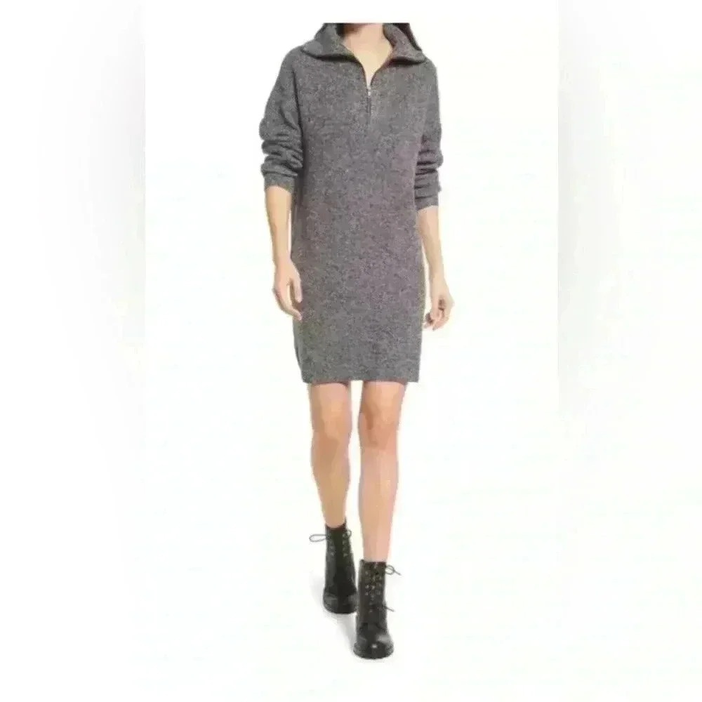 Madewell Merino Wool Blend Sweater Dress